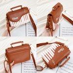 Gepersonaliseerde Piano Shape Punk stijl PU lederen Crossbody tas 's avonds met naam afstuderen cadeau voor vrouwen conservatorium studenten