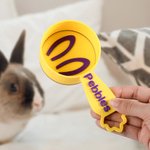 Personalised Multicolour Ears Rabbit Food Scoop with Name Pet Accessory Birthday Bunny Gift for Rabbit Owner