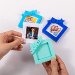 Personalized 3D Photo Frame Fridge Magnet with Name Home Decor Birthday Anniversary Gift for Family Friends