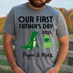 Personalisiertes  Babyflasche Weinglas Design Babybody und T-Shirt Set aus 100% Baumwolle mit Namen Vatertag Geschenk für Baby Papa