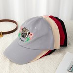 Casquette de baseball brodée avec le nom de l'animal Cadeau d'anniversaire pour les propriétaires d'animaux de compagnie.