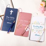 Personalisierte Die Bibel in einem Jahr Leseplan Liste mit Namen und Glitter Stift Geburtstag Taufe Geschenk für Familie Christian
