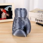 Personalised Multicolour 3D Printed Boxing Gloves Pen Holder with Name Stationery Storage Desktop Decor Birthday Gift for Boxing Lovers Athletes