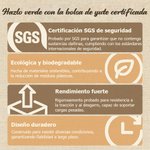 Bolsa de yute personalizada de verano moda y personajes de dibujos animados con nombre fiesta en la playa regalo de cumpleaños para mujer