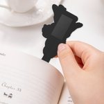 Personalisierte Grad Cap Cartoon Graduate Charakter Magnetische Lesezeichen Clip mit Namen Lesen Zubehör Graduierung Geburtstag Geschenk für Absolventen Bücherwürmer