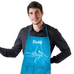 Personalisierte Kinder greifen Vaters Hand mit Namen Vatertag Geburtstag Geschenk für Papa Papa