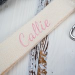 Portachiavi a cuore con scarpette da balletto personalizzato con nome ricamato multicolore accessorio per zaino e borse regalo per ballerine