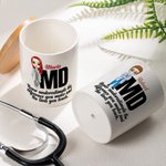 Personalized Cartoon Medical Character Ceramic Plant Pot with Name and Bamboo Base Birthday Appreciation Gift for Nurse Doctor Medical Staff