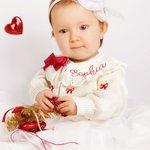 Personalized Coquette Bow 100% Cotton Long Sleeve Knitted Cardigan Sweater with Embroidered Name Baby Shower Birthday Gift for Baby Girls