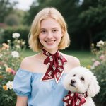 Personalisiertes Mehrfarbiges Haustierfoto Halstuch Schal Haarband mit Namen Alltag Party Geburtstagsgeschenk für Damen Haustierliebhaber