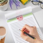 Bloc de notas funcional portátil personalizado con nombre Día del Profesor Regalo de agradecimiento por la vuelta al cole para profesores