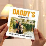 Personalised Family Photo Design Building Brick Puzzles with Title and Texts Home Decor Father's Day Gift for Dad Grandpa