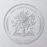 Timbro a secco personalizzato con motivo floreale timbro Ex Libris popolare per libri e buste regalo di compleanno per appassionati di lettura