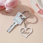 Personalised Hollow Heart-shaped Keychain with Name Handbag Handbags Accessories Birthday Gift for Women Girl