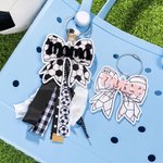 Etiquette de sac de sport personnalisée avec nom et numéro Accessoires pour le jour du match Bogg Cadeau d'équipe pour les entraîneurs Amoureux du sport