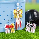 Etiquette de sac de sport personnalisée avec nom et numéro Accessoires pour le jour du match Bogg Cadeau d'équipe pour les entraîneurs Amoureux du sport
