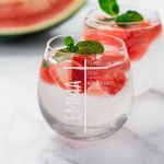 Personalized Cross Bible Glass with Name Religious Celebration Father's Day Gift for Christians