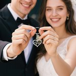 Personalised Hollow Heart-shaped Keychain with Name Handbag Handbags Accessories Birthday Gift for Women Girl