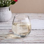 Personalized Cross Bible Glass with Name Religious Celebration Father's Day Gift for Christians