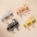 Personalized Minimalist Horse Silhouette Watch Band Charm with Name Pet Party Anniversary Birthday Gift for Horse Lovers