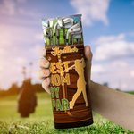 Personalizzato Best Dad Mom By Par 20 oz acciaio inox dritto Tumbler con nome Compleanno regalo per la festa del papà per i giocatori di golf