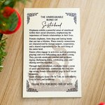 Personlig trähjärta elefant systerskap prydnad med namn vänskap Keepsake födelsedag julklapp för systrar bästa vänner