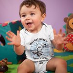 Gepersonaliseerd Grappig Jezus Net Dunked 100% Katoenen Baby Rompertje met Kerknaam en Doopdatum Doop Baby Douche Cadeau voor Baby Pasgeborene