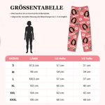 Personalisierte Fußball Basketball Gesicht Foto Lange Pyjama Hose mit Namen Nummer Weicher Hausanzug Geburtstag Geschenk für Familie Sportliebhaber