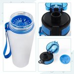 Bouteille d'Eau de Sport 1000 ml Personnalisée avec Motif Fille Style Y2K et Nom Accessoire Marqueur de Temps Cadeau Anniversaire pour Filles