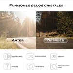 Gafas de sol personalizadas multicolor polarizadas con protección UV y texto regalo de fiesta en la playa y cumpleaños para mujeres y hombres