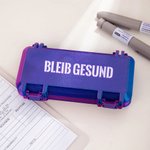 Personalisierte 3D-Druck Medikamentenbox für Mounjaro mit Fächern und Namen Tragbare Reiseutensilien Geburtstag Geschenk für Diabetes-Betroffene