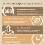 Personalisierte Retro Französische Toile De Jouy Jute Tragetasche mit Monogramm oder Namen Brautjungfer Geburtstag Geschenk für Damen