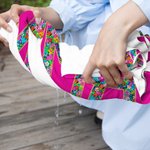 Personalized Multicolor Floral Name Quick Dry Oversized Beach Towel Summer Vacation Pool Party Gift for Women Swimming Lovers