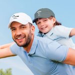 Casquette de baseball de golf multicolore personnalisée avec nom Cadeau d'anniversaire pour les enfants et les adultes amateurs de golf