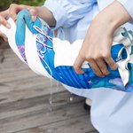 Personalized Fantasy Mermaid Strap Quick Drying Oversized Soft Beach Towel with Initial and Name Beach Party Holiday Gift for Girls Women