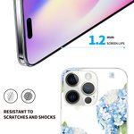 Gepersonaliseerde Cartoon Bride Geboorte Bloem Telefoon Case voor iPhone met Naam Valentijnsdag Wedding Birthday Gift voor Vrouw Moeder