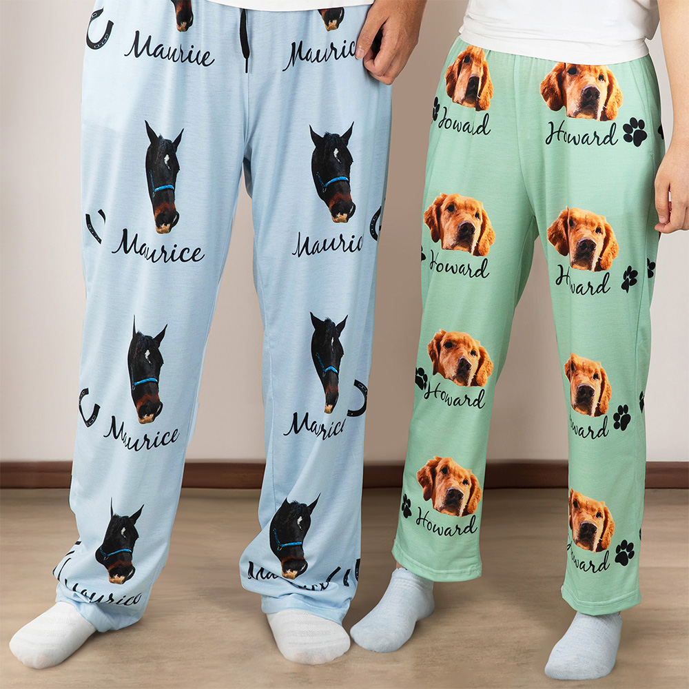 Pantalon de Pyjama Personnalisé | Cadeau de Noël "Pet Lover" - Callie FR