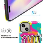 Personalized Funny Dalmatian Dot Name Phone Case for iPhone or Samsung Birthday Mother's Day Gift for Women