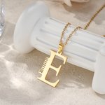 Personalized Simple Initial Name Combination Necklace Jewellery Graduation Birthday Anniversary Gift for Women