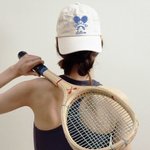 Personalised Tennis Player Silhouette Sport Baseball Hat with Name Birthday Holiday Gift for Kids Adults Tennis Lovers