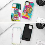 Personalized Funny Dalmatian Dot Name Phone Case for iPhone or Samsung Birthday Mother's Day Gift for Women