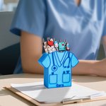 Personalized Cute Glitter Nurse Theme Pattern Push Ballpoint Pen with Name Appreciation Graduation Birthday Gift for Nurse Doctor Medical Staff