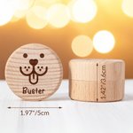 Scatola di memoria in legno per animali domestici con nome e testo incisi Regalo commemorativo di cordoglio per la perdita di un animale domestico