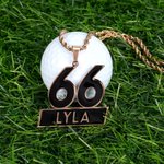 Personalized Sporty Number Necklace with Name Birthday Anniversary Game Day Gift for Family Friends Sports Fans