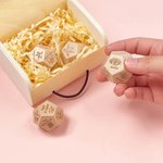 Personalized  Wooden Date Night Dice and Box with Name Wedding  Anniversary Valentine's Day Gift for Couples
