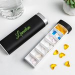 Personalized Horse Show Time Food-grade Large Weekly Pill Organizer with 7 Days Pill Compartments Travel Outdoor Essential Gift for Family Friend