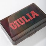 Scatola portapillole settimanale personalizzata in plastica con nome colori arcobaleni per ogni giorno regalo pieno di significato per donne e uomini