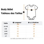 Body bébé ou T-shirt 100 % coton personnalisé avec noms et motif d'animal - Cadeau de fête des Mères pour nouvelle maman et bébé nouveau-né