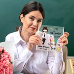 Personalized Good Teacher Cartoon Character Square Acrylic Plaque with Name Teacher's Day Appreciation Birthday Gift for Teachers
