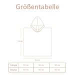 Personalisierter Waldtier Übergröße Badeponcho mit Namen Initiale Super Saugfähig Strand Reise Sommerurlaub Geburtstag Geschenk für Kinder